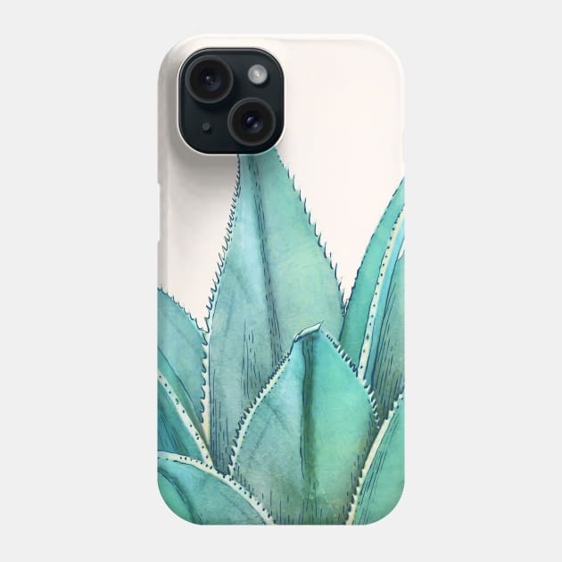 Agave Phone Case by CatyArte