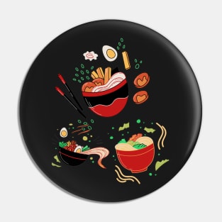 Ramen Noodle Pin