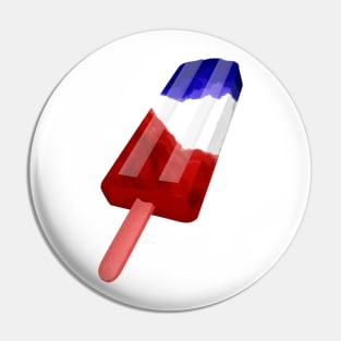 Red White and Blue Popsicle Pin