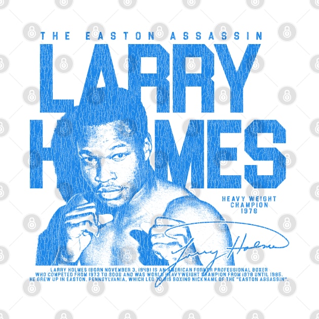 Larry Holmes Vintage - Blue by Bingung Mikir Nama Design