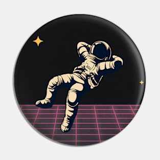 Retro Astronaut Pin