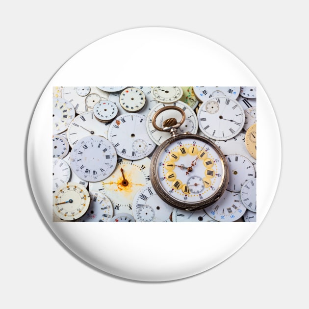 Beautiful Pocket Watch On Old Dials Pin by photogarry