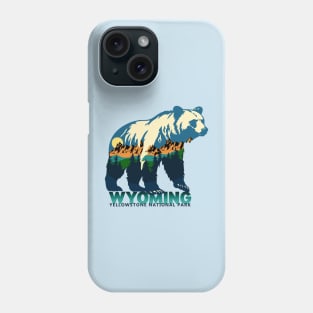 Yellowstone National Park - Bear Phone Case