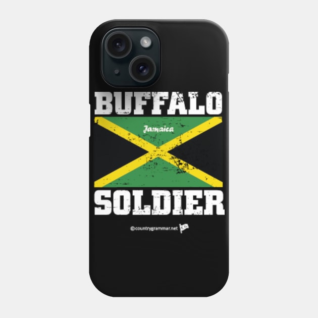 Buffalo Soldier Phone Case by trevorb74