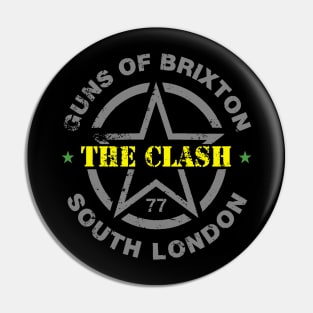 guns of brixton - the clash - south london Pin