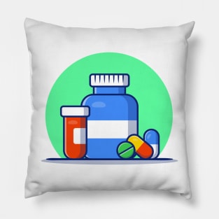 Medicine And Pills Pillow