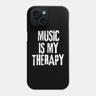 Music Is Therapy Musician Phone Case