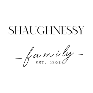 Shaughnessy Family EST. 2020, Surname, Shaughnessy T-Shirt