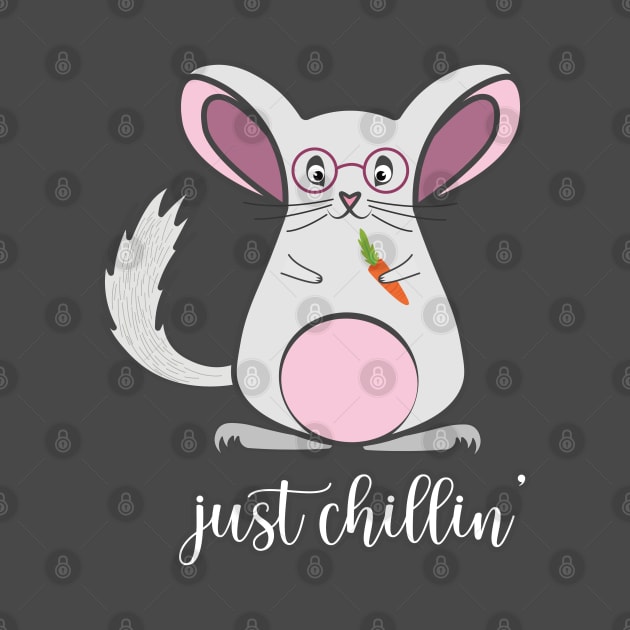 Chinchilla Just chillin by DesignerDeskStd