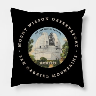 Mt. Wilson Observatory by Buck Tee Originals Pillow