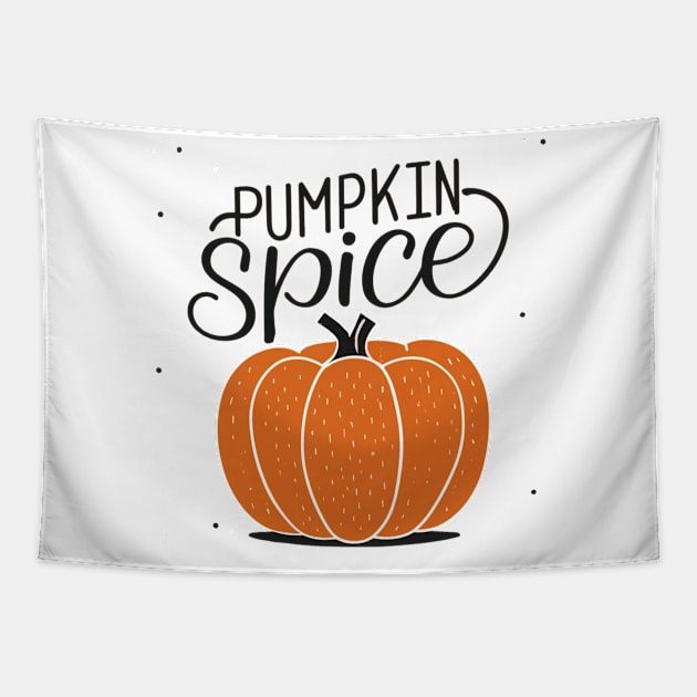 Pumpkin Spice Tapestry by Sanworld