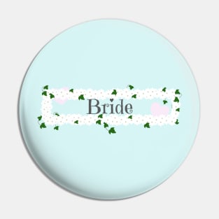 The beautiful Bride on her wedding day Pin