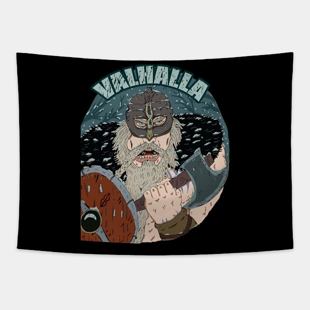 valhalla Tapestry by Ragna.cold