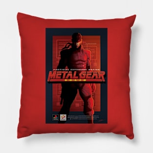 Metal Gear Solid "Snake" Poster/Print Pillow