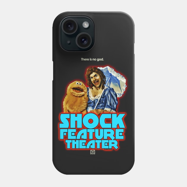 SHOCK FEATURE THEATER with Mini Coffee & Ookie Phone Case by RobSchrab