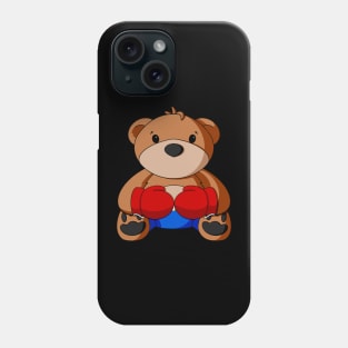 Boxing Teddy Bear Phone Case