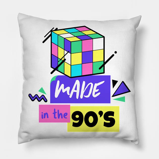 Made in the 90's - 90's Gift Pillow by WizardingWorld