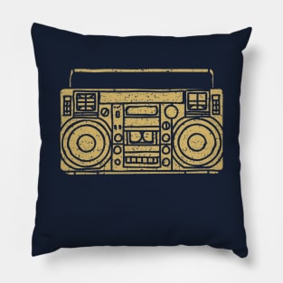 Retro Ghettoblaster Pillow