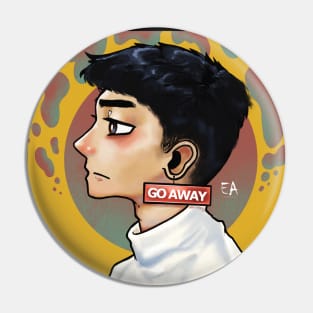 Go away Pin