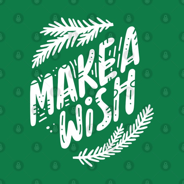 Make a Wish - Christmas Gift - Christmas Tshirt by igzine