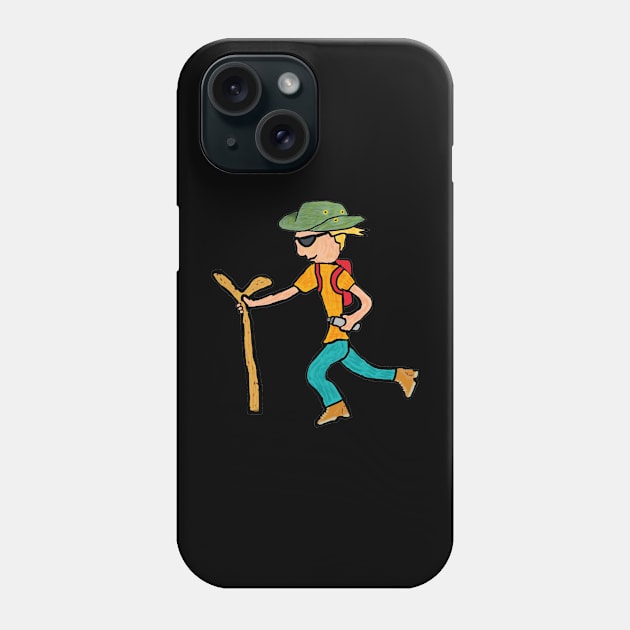 Rambling, Hiking and Walking Phone Case by Mark Ewbie