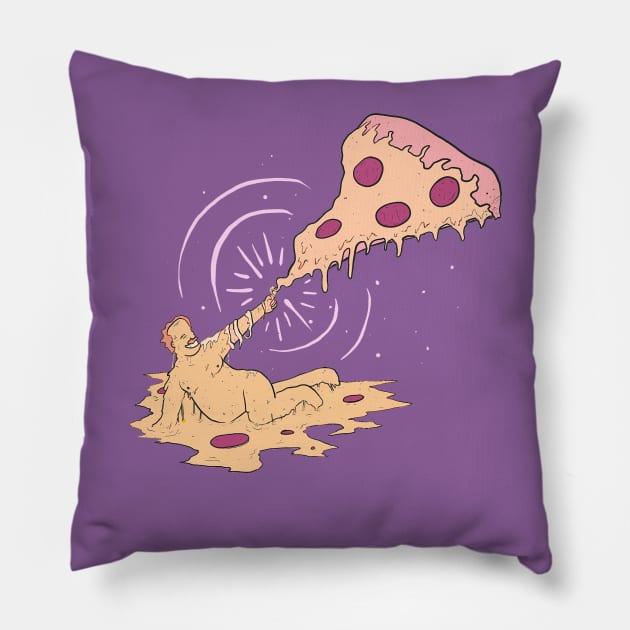 Pizza, the Creation Pillow by Thedakarts