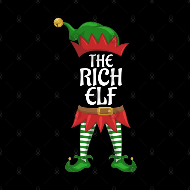 Rich Elf Family Matching Group Christmas Party by kalponik