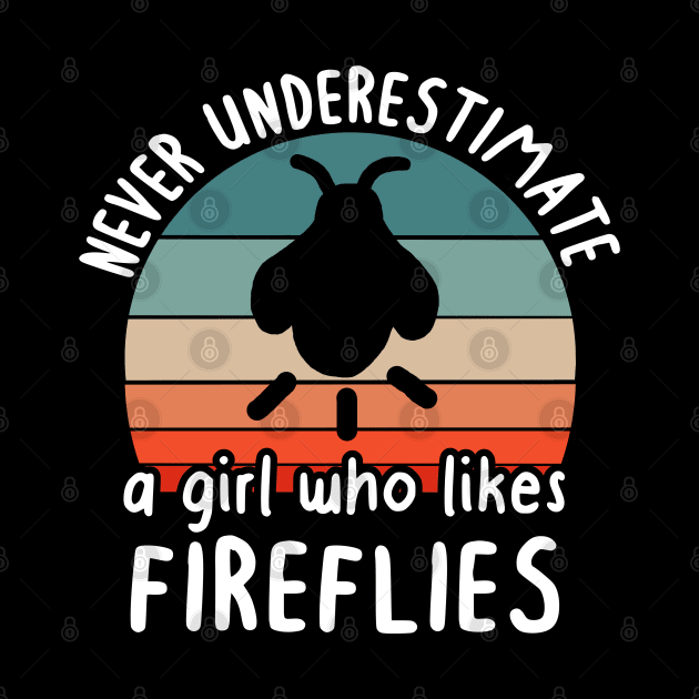 Underestimate girl firefly night love by FindYourFavouriteDesign