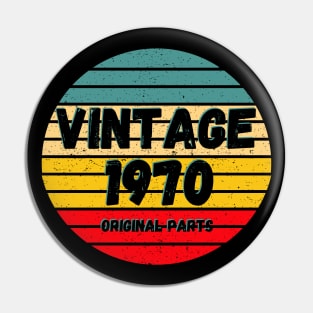 Vintage 1970 Original Parts Pin