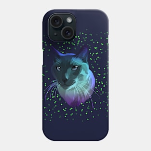 Cute cat colorful Phone Case