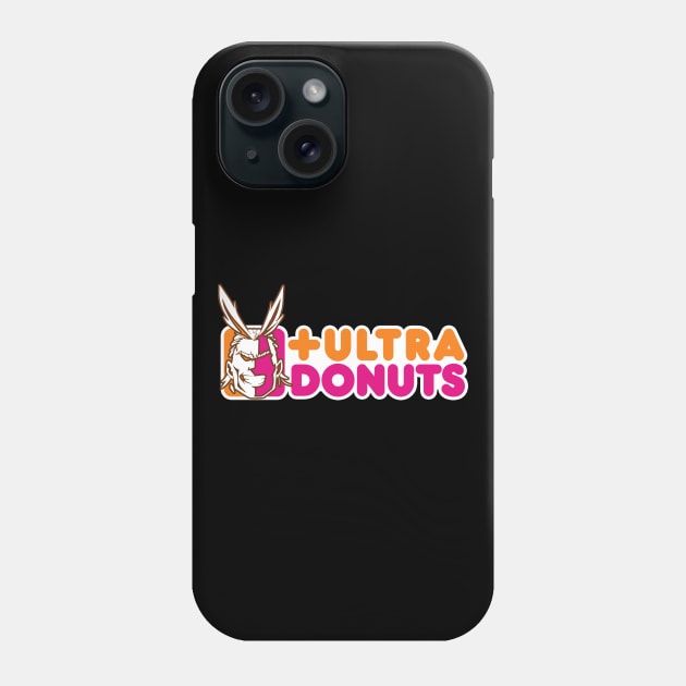 Plus Ultra Donuts Phone Case by CCDesign