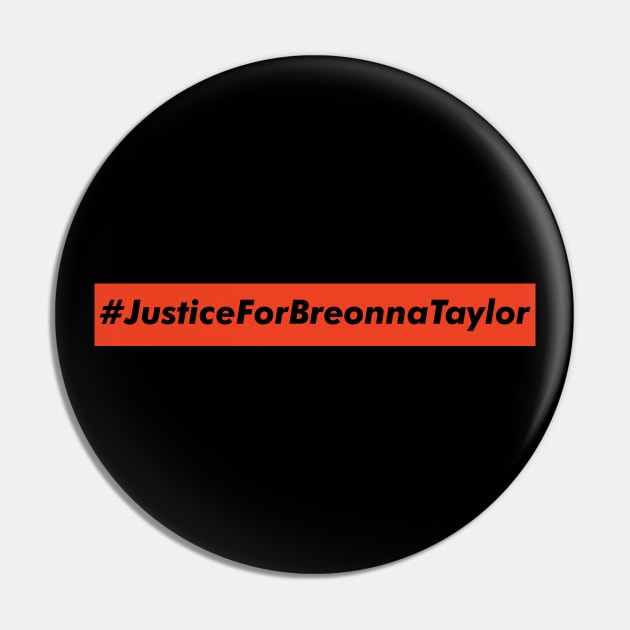 Justice for Breonna Taylor, Say Her Name, Breonna Taylor Pin by VanTees