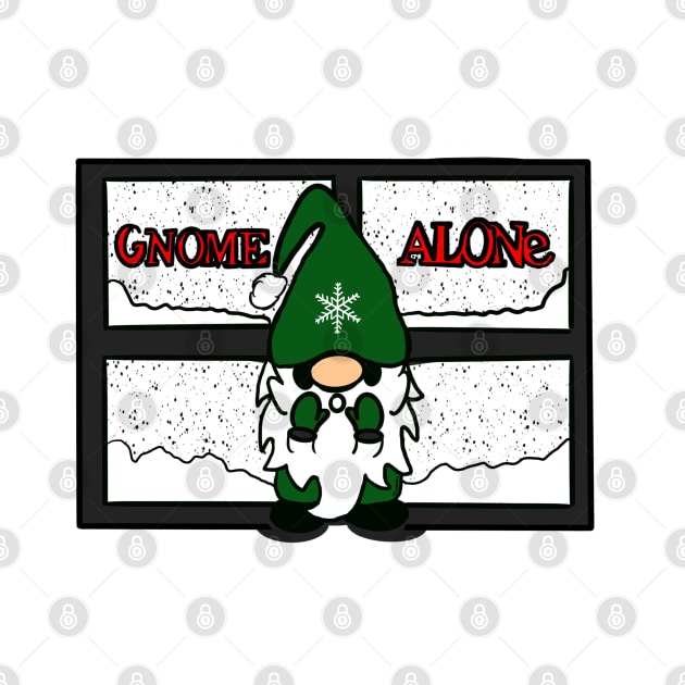 gnome alone by hazydoodlez