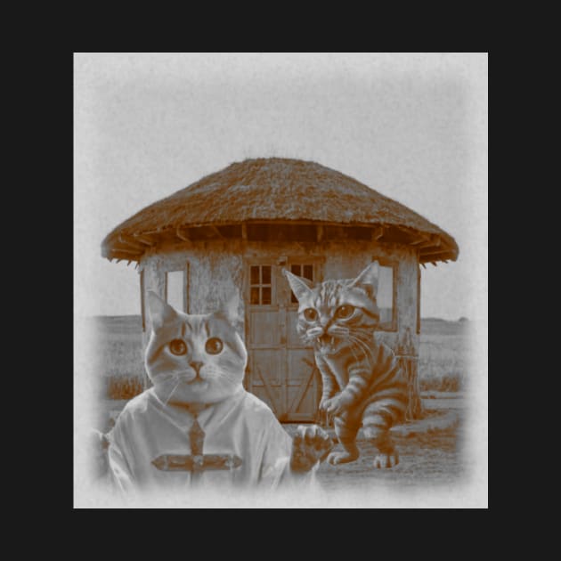 cat saw cat priest Ai TShirt TeePublic