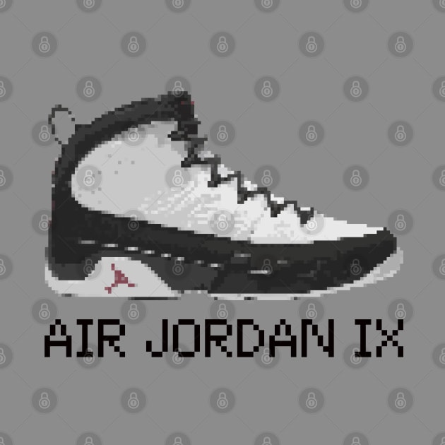 AJ IX - Pixelated art by Buff Geeks Art