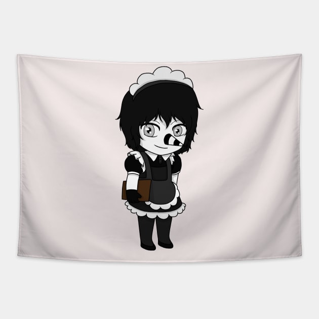 laughing jack Tapestry by LillyTheChibi