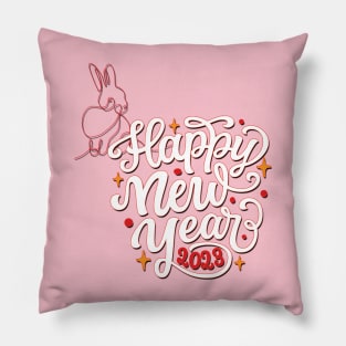 2023 Year of the Rabbit. Pillow