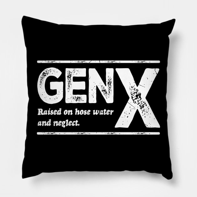 gen-x Pillow by Tamsin Coleart