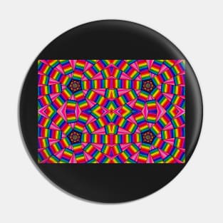 Psychedelic Abstract Colourful work 207 Pin