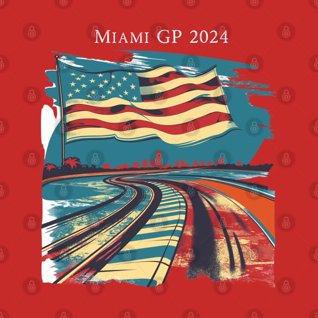 2024 Miami Grand Prix F1 T-Shirt - Merchandise | Unique F1 Tracks Design | Limited Edition | Perfect Gift for Miami F1 Fans by pitshopmerch@gmail.com