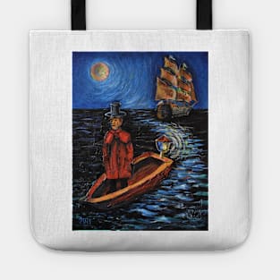 Oil Painting - "..and the light will avoid you!". 2011 Tote