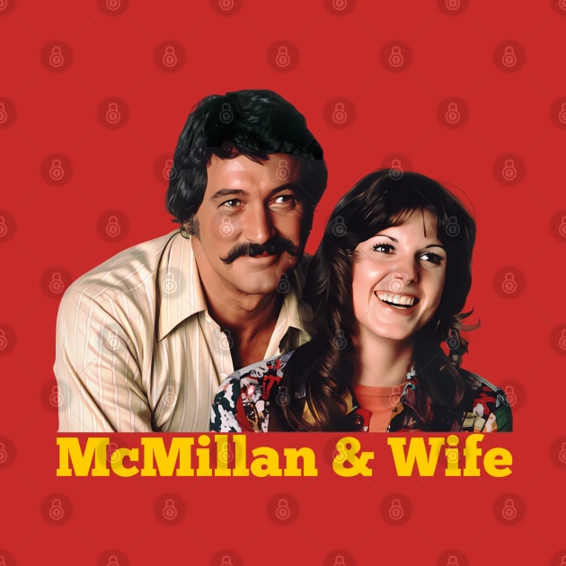 McMillan & Wife - Rock Hudson, Susan Saint James - 70s Cop Show by wildzerouk