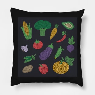 Hypno veggies Pillow