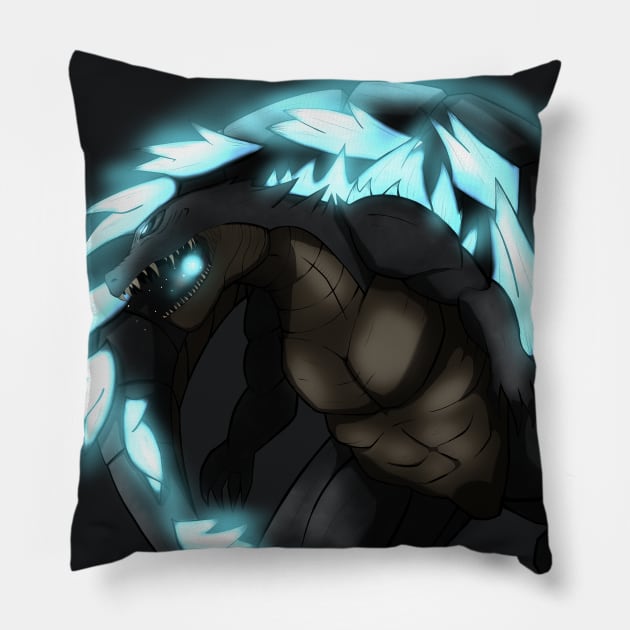 Godzilla Fanart Pillow by CaioAD