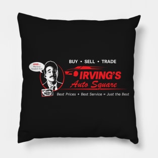 Irving's Auto Square (Mr. Robot) Pillow