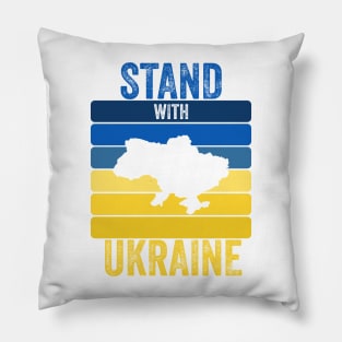 Stand with Ukraine Pillow