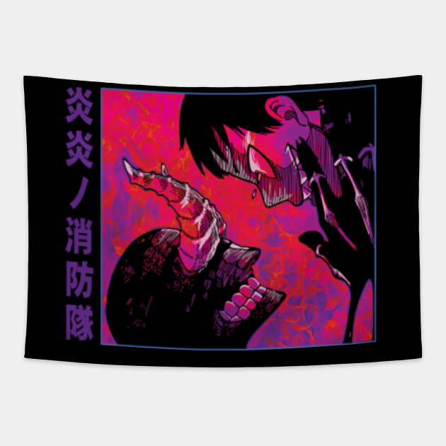 Fire Force Ever - Fire Force - Tapestry | TeePublic