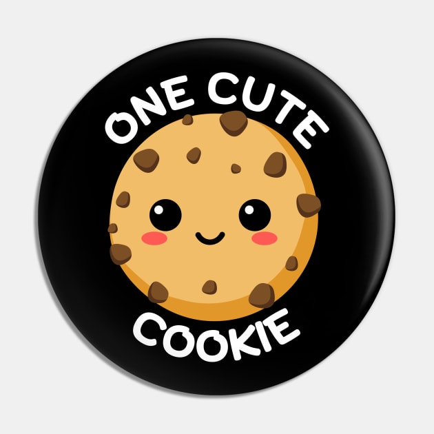 One Cute Cookie | Cookie Pun Pin by Allthingspunny