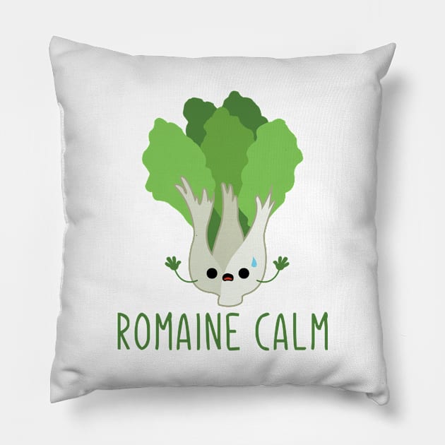 Romaine Calm Pillow by redbarron