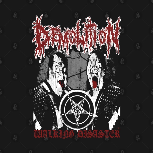 "DEMOLITION (black metal)" by joeyjamesartworx